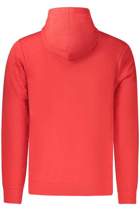 Fila Felpa Senza Zip Uomo Rosso