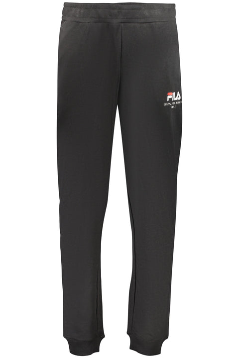 Fila Pantalone Tuta Lungo Uomo Nero
