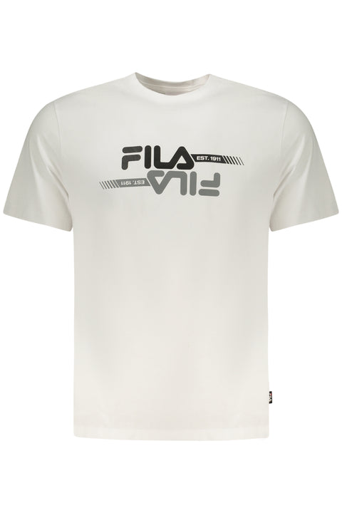 Fila T-Shirt Maniche Corte Uomo Bianco