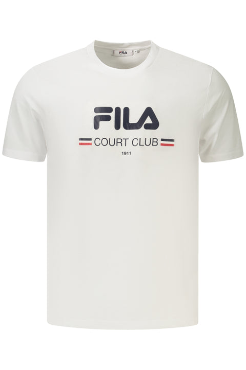 Fila T-Shirt Maniche Corte Uomo Bianco