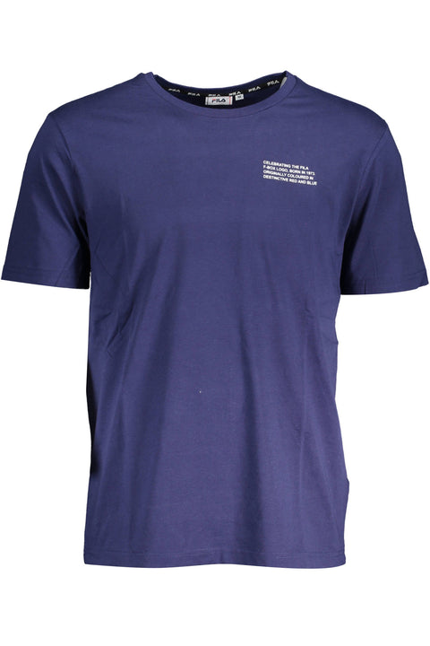 Fila T-Shirt Maniche Corte Uomo Blu