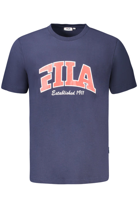 Fila T-Shirt Maniche Corte Uomo Blu