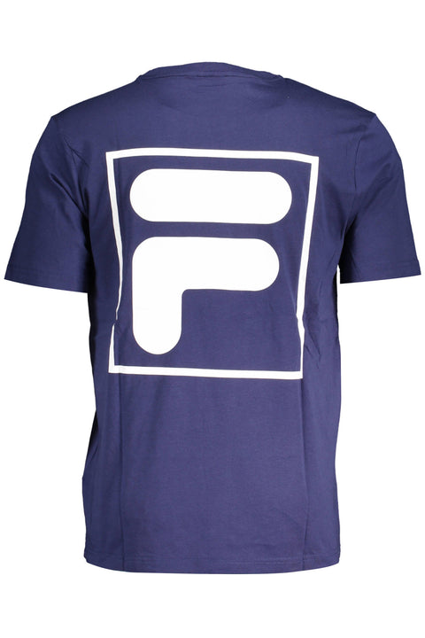 Fila T-Shirt Maniche Corte Uomo Blu