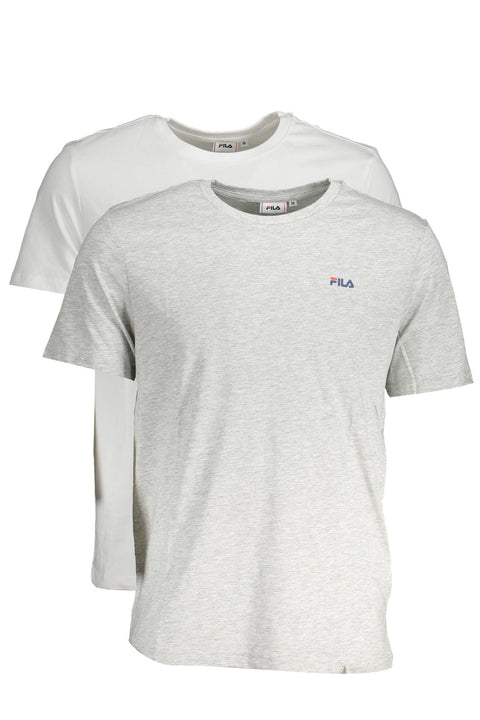Fila T-Shirt Maniche Corte Uomo Grigio