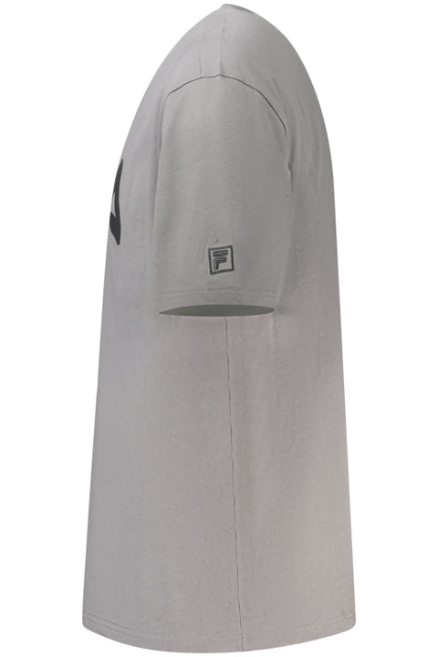 Fila T-Shirt Maniche Corte Uomo Grigio