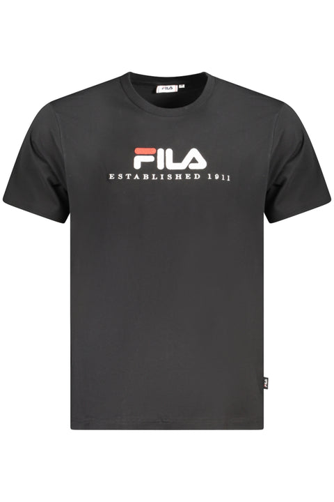 Fila T-Shirt Maniche Corte Uomo Nero