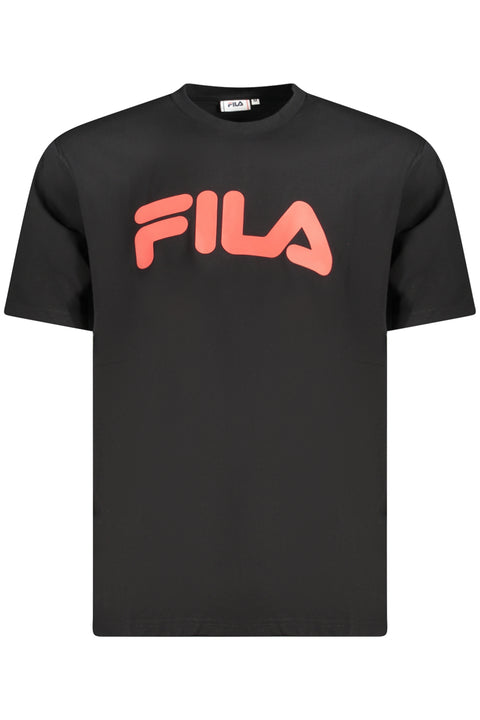 Fila T-Shirt Maniche Corte Uomo Nero