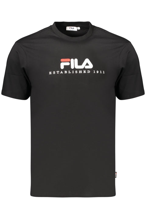 Fila T-Shirt Maniche Corte Uomo Nero