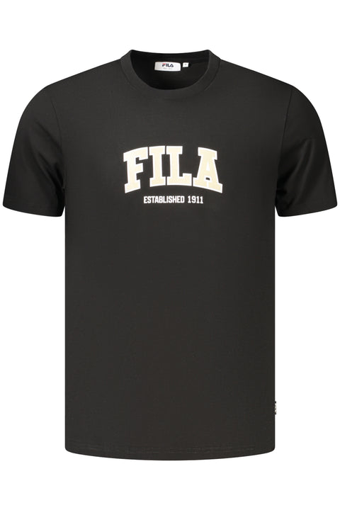 Fila T-Shirt Maniche Corte Uomo Nero