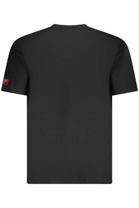 Fila T-Shirt Maniche Corte Uomo Nero
