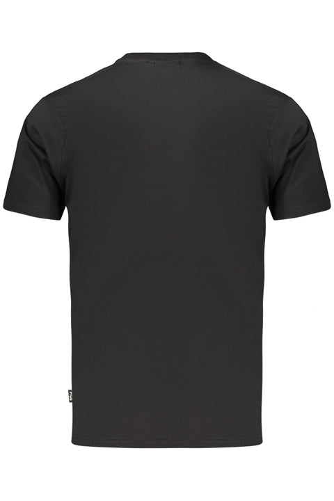 Fila T-Shirt Maniche Corte Uomo Nero
