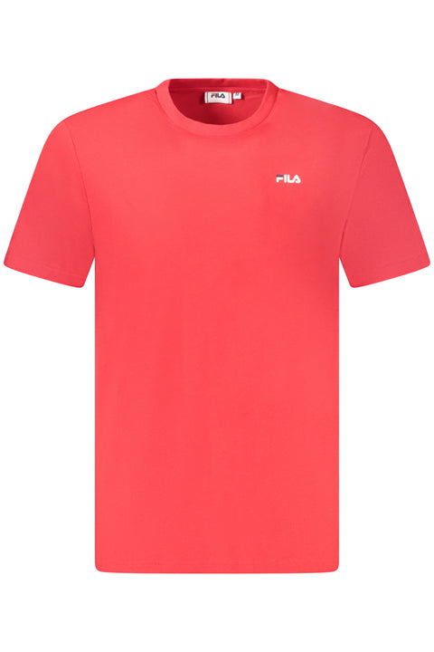 Fila T-Shirt Maniche Corte Uomo Rosso