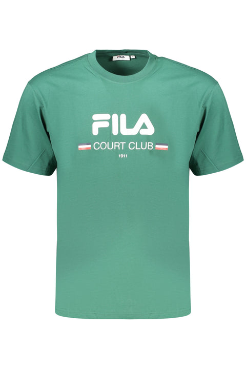 Fila T-Shirt Maniche Corte Uomo Verde