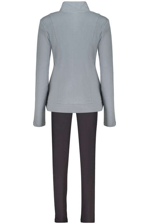 Freddy Felpa Con Zip Donna Azzurro