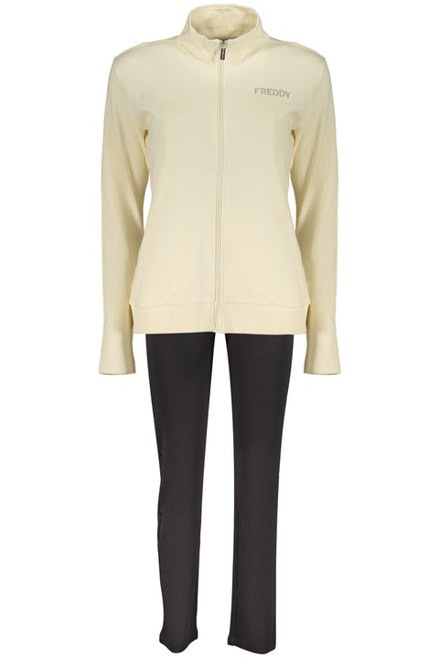 Freddy Felpa Con Zip Donna Beige