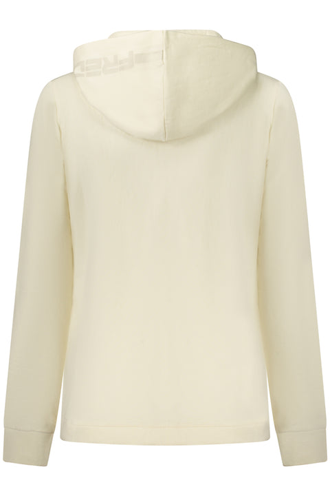 Freddy Felpa Con Zip Donna Bianco