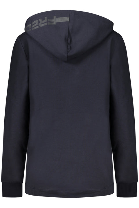 Freddy Felpa Con Zip Donna Blu