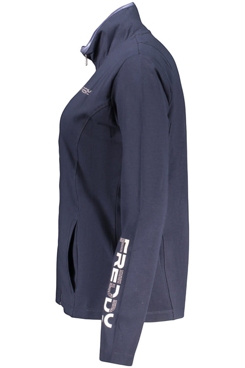 Freddy Felpa Con Zip Donna Blu