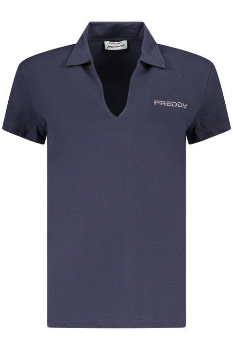Freddy T-Shirt Maniche Corte Donna Blu