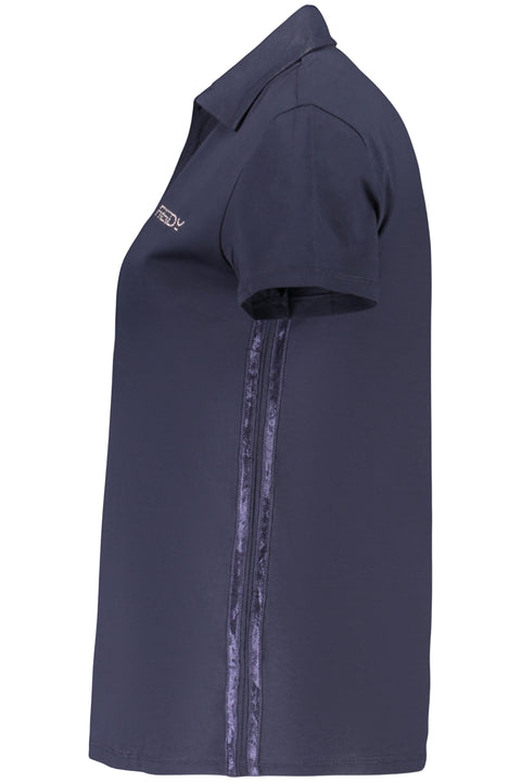 Freddy T-Shirt Maniche Corte Donna Blu