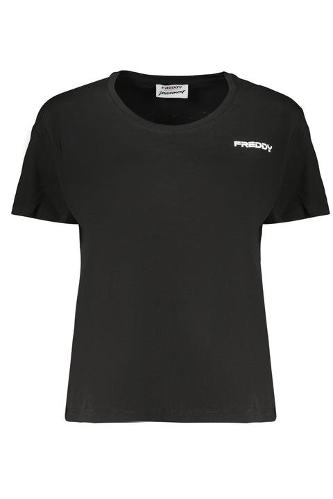 Freddy T-Shirt Maniche Corte Donna Nero