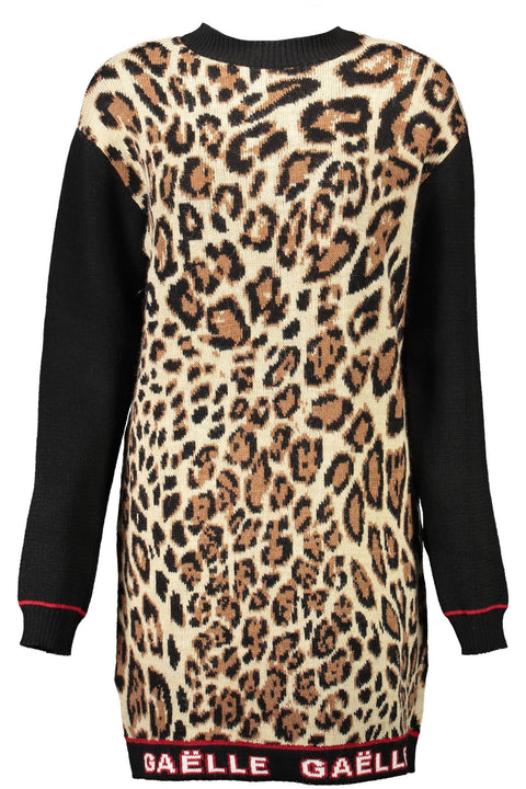 Gaelle Paris Abito Corto Donna Beige