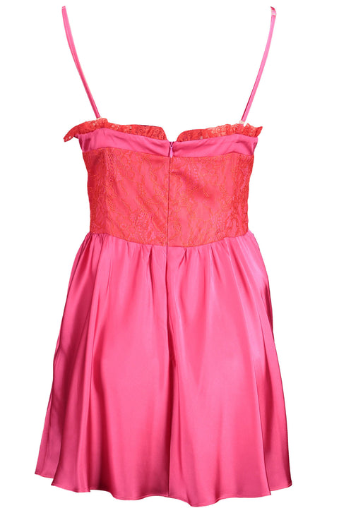 Gaelle Paris Abito Corto Donna Rosa