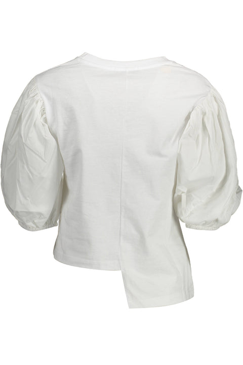 Gaelle Paris T-Shirt Maniche 3/4 Donna Bianco