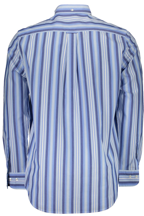 Gant Camicia Maniche Lunghe Uomo Azzurro