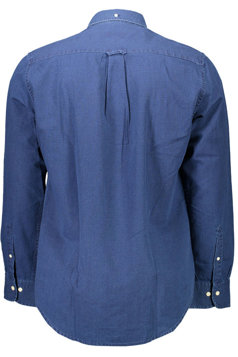 Gant Camicia Maniche Lunghe Uomo Blu