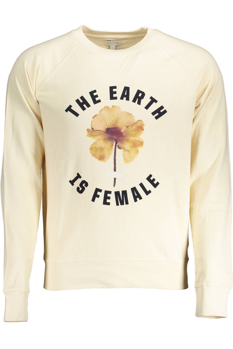 Gant Felpa Senza Zip Uomo Beige