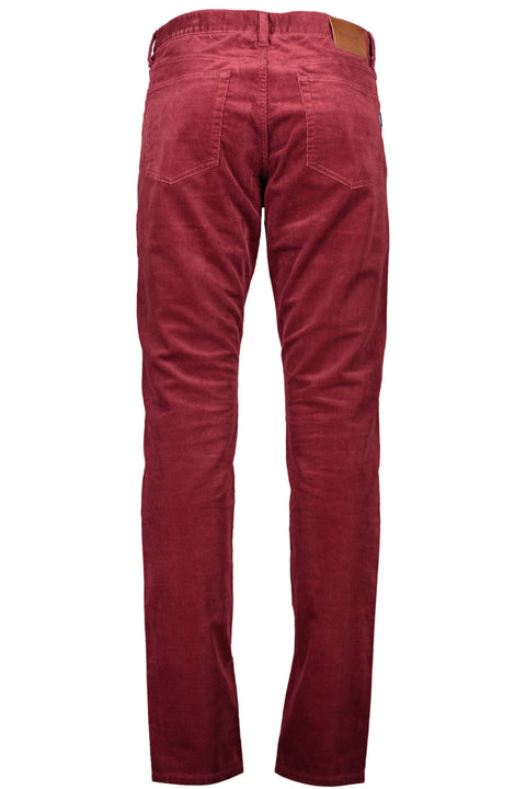 Gant Pantalone Uomo Rosso