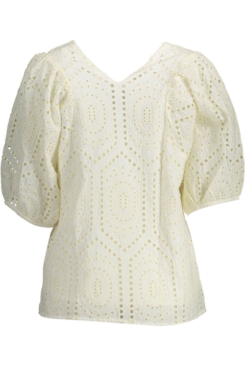 Gant T-Shirt Maniche Corte Donna Bianco
