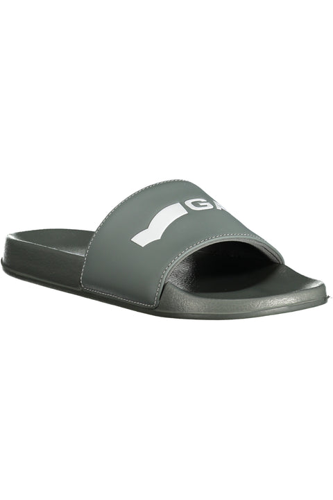 Gas Calzatura Ciabatta Uomo Grigio