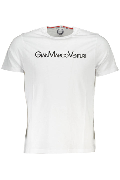 Gian Marco Venturi T-Shirt Maniche Corte Uomo Bianco