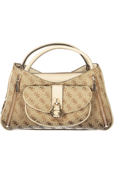 Guess Jeans Borsa Donna Beige