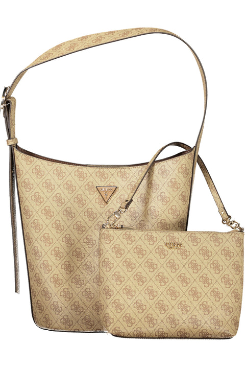 Guess Jeans Borsa Donna Beige