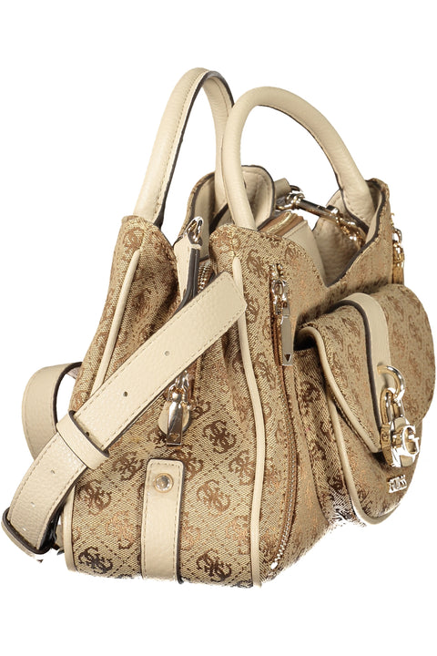 Guess Jeans Borsa Donna Beige