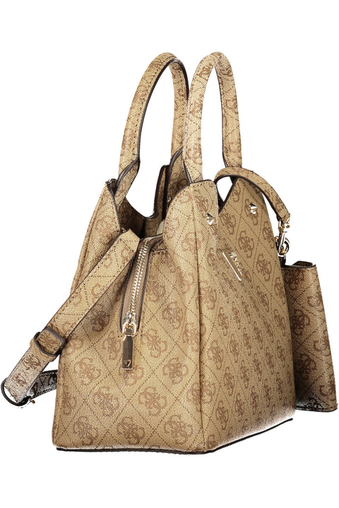 Guess Jeans Borsa Donna Beige