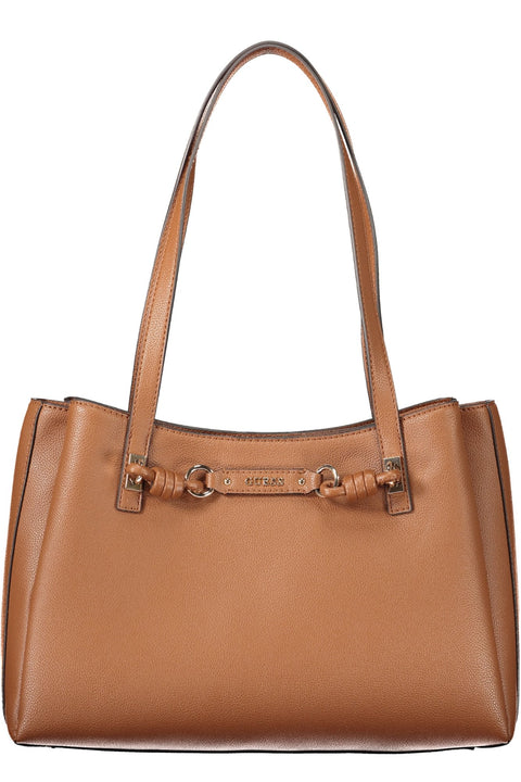 Guess Jeans Borsa Donna Marrone