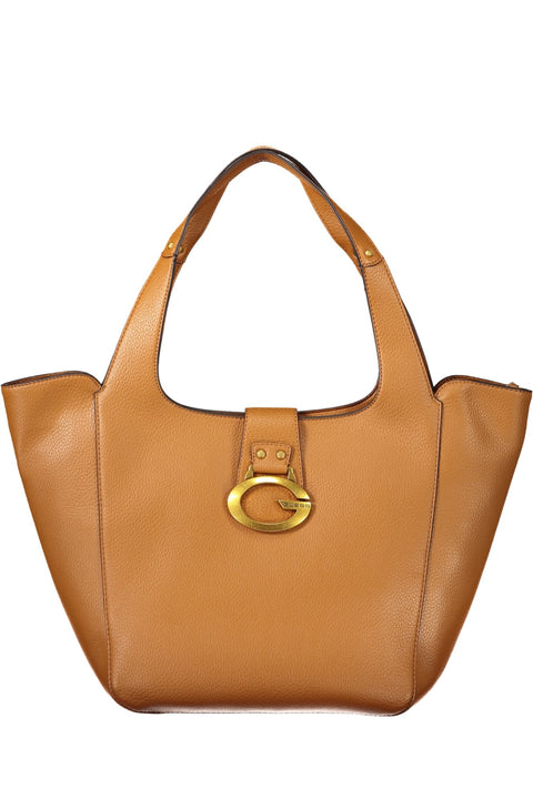 Guess Jeans Borsa Donna Marrone