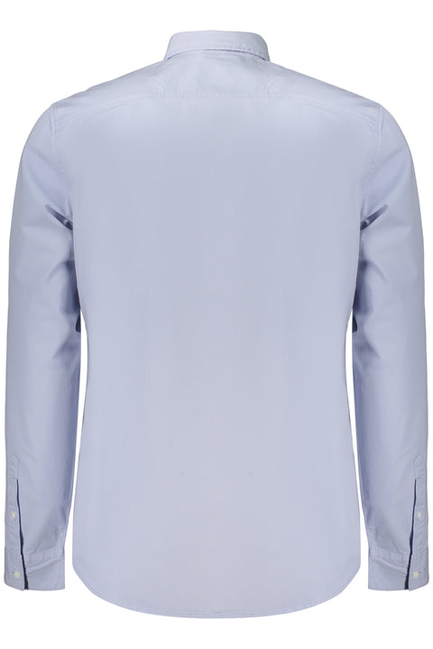 Guess Jeans Camicia Maniche Lunghe Uomo Azzurro