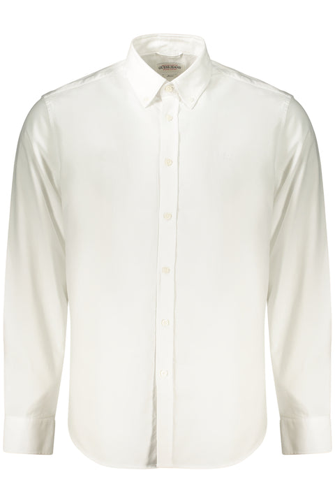 Guess Jeans Camicia Maniche Lunghe Uomo Bianco