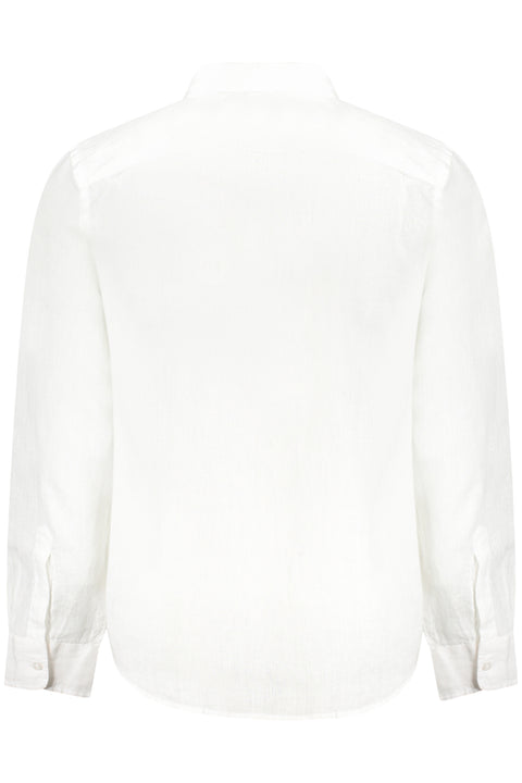 Guess Jeans Camicia Maniche Lunghe Uomo Bianco