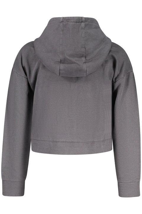 Guess Jeans Felpa Con Zip Bambina Nero