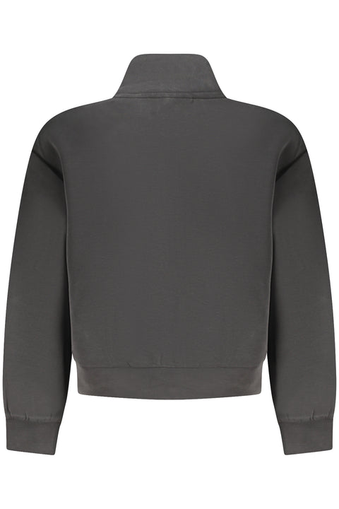 Guess Jeans Felpa Con Zip Bambina Nero