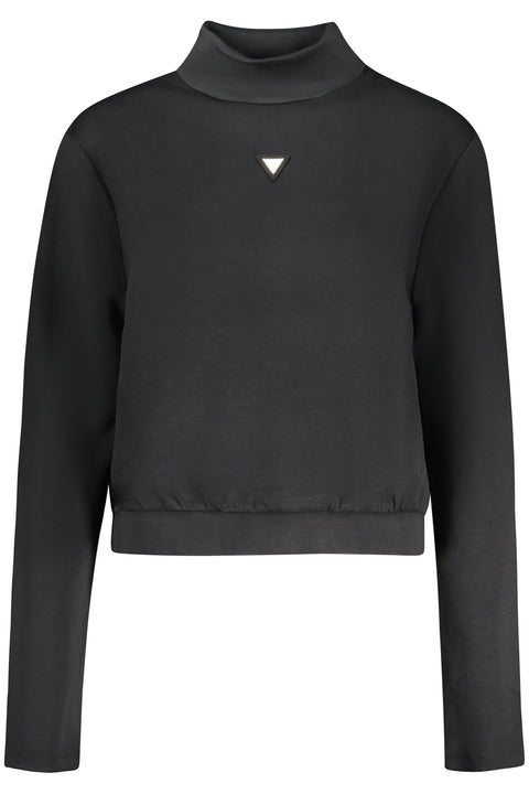 Guess Jeans Felpa Senza Zip Donna Nero