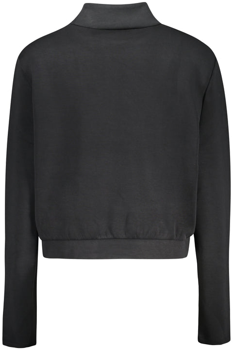 Guess Jeans Felpa Senza Zip Donna Nero
