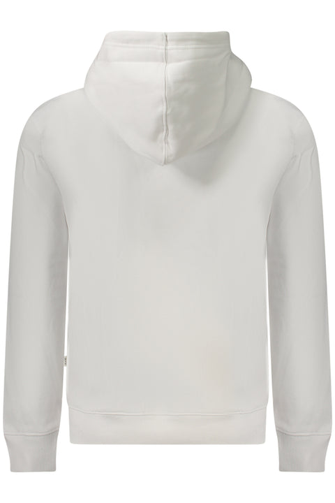 Guess Jeans Felpa Senza Zip Uomo Bianco