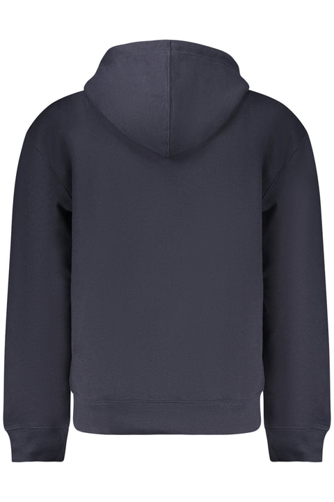 Guess Jeans Felpa Senza Zip Uomo Blu
